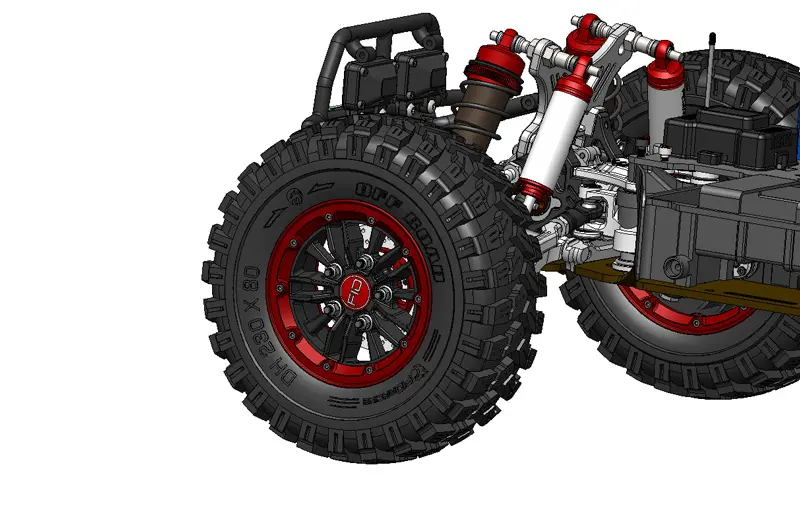 FID Racing RC Truck New Big Wheel