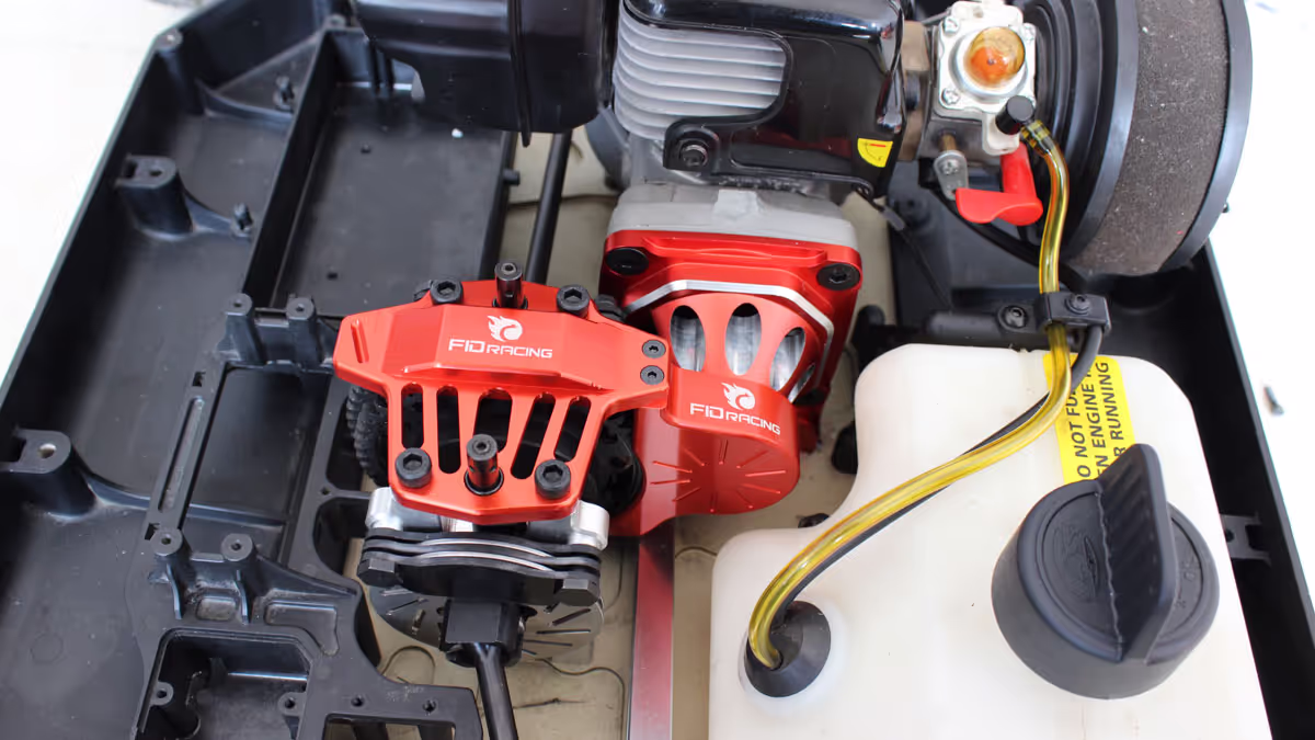 Losi 5T Center Diff Brace V2 & Gear Cover